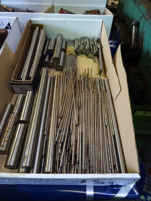Large Qty various tool steel round bars