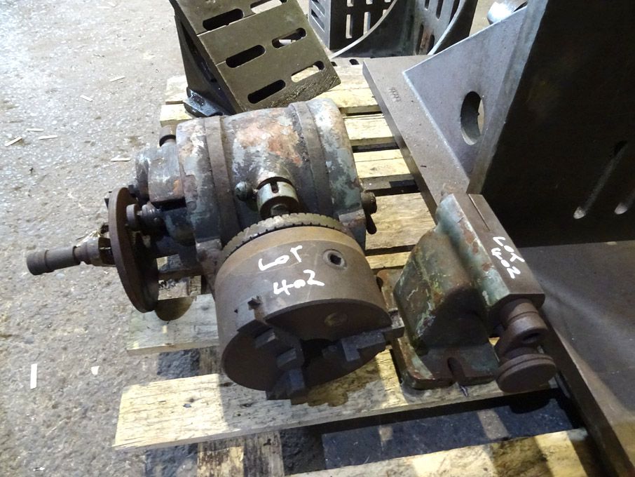 Elliot 5" universal dividing head with tailstock