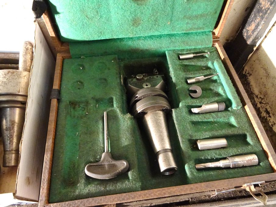 Narex VHU 36 boring head with equipment in case