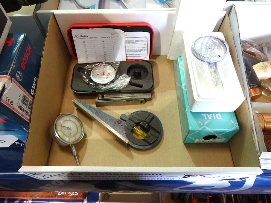 SPi etc dial gauges (some boxed & unused)