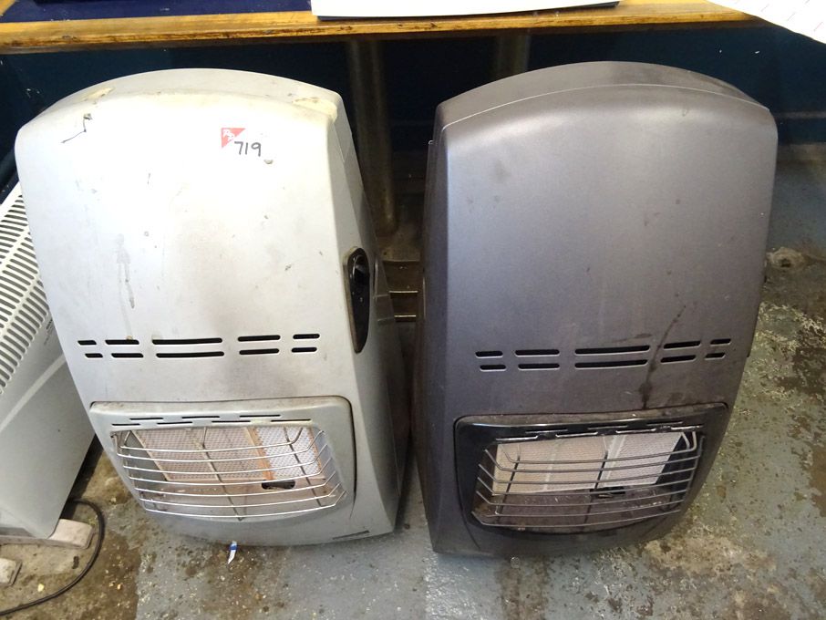2x Calor Gas mobile heaters