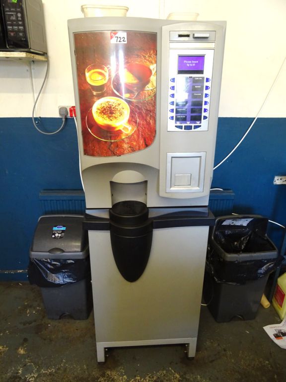 Genesis 1423-57457 hot drink / soup vending machin...