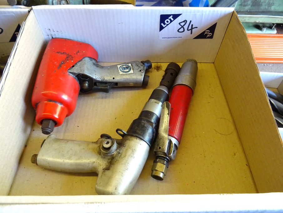 3x Desoutter etc pneumatic tools