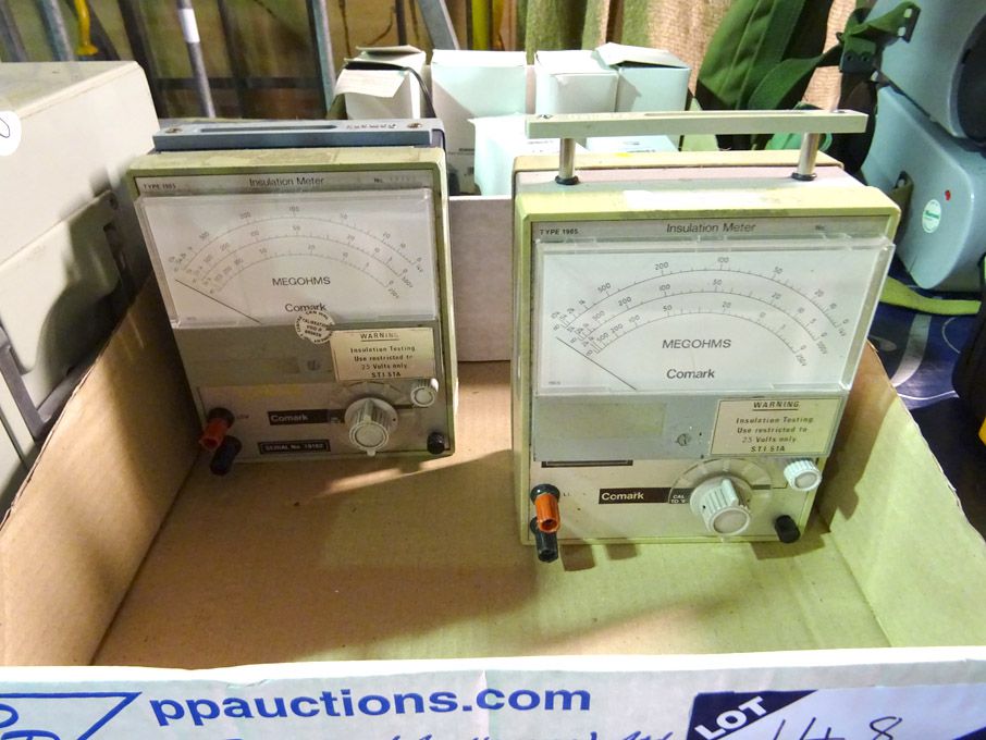 2x Comark 1905 insulation meters - Lot Located at:...