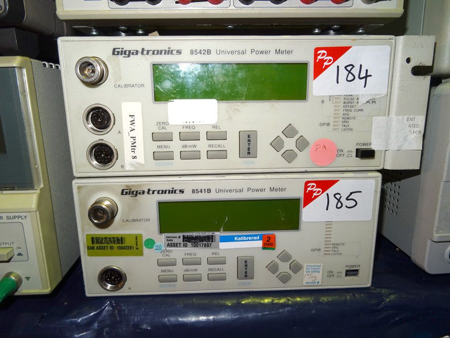 Giga-tronics 8541B universal power meter - Lot Loc...