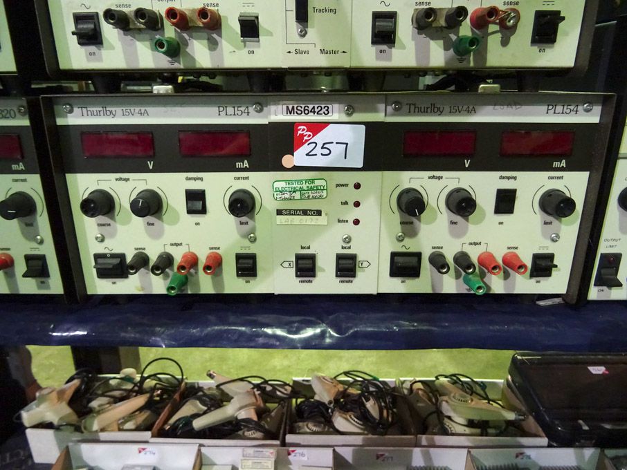 Thurlby PL154 power supply, 15v, 4A - Lot Located...