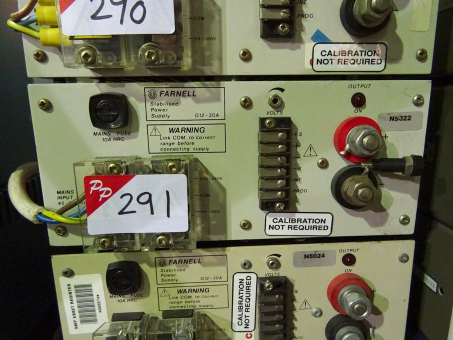 Farnell G12 power supply, 30A - Lot Located at: Au...