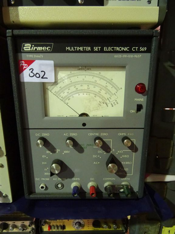 Airmec 314A/S electronic multimeter set - Lot Loca...
