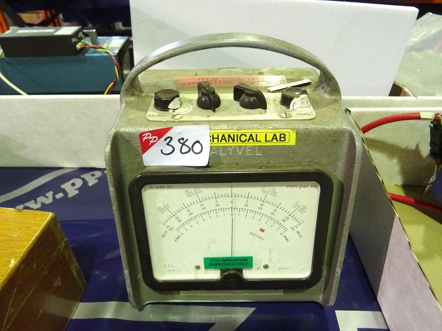 Talyvel meter unit - Lot Located at: Aunby, Lincol...