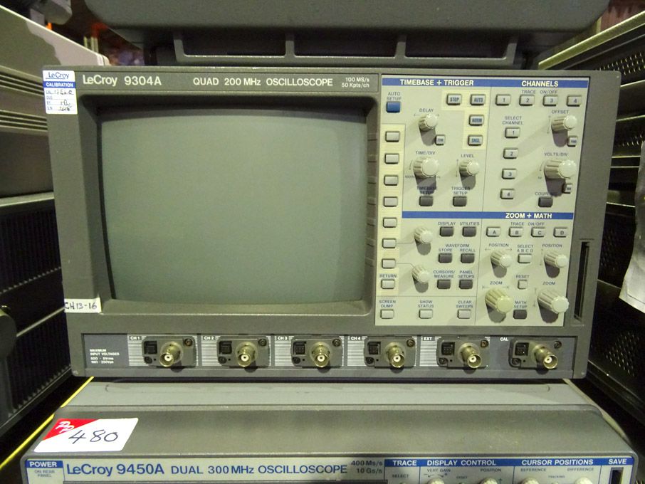 LeCroy 9304A 200MHz 4 channel digital oscilloscope...