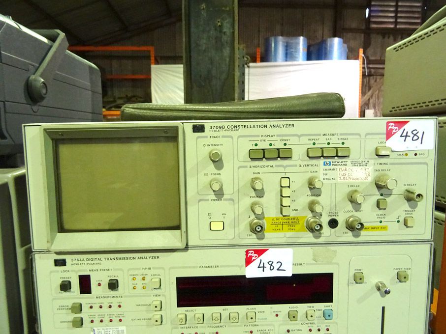 HP 3709B constellation analyser - Lot Located at:...