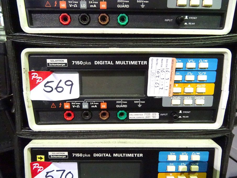 Solartron 7150+ digital multimeter - Lot Located a...