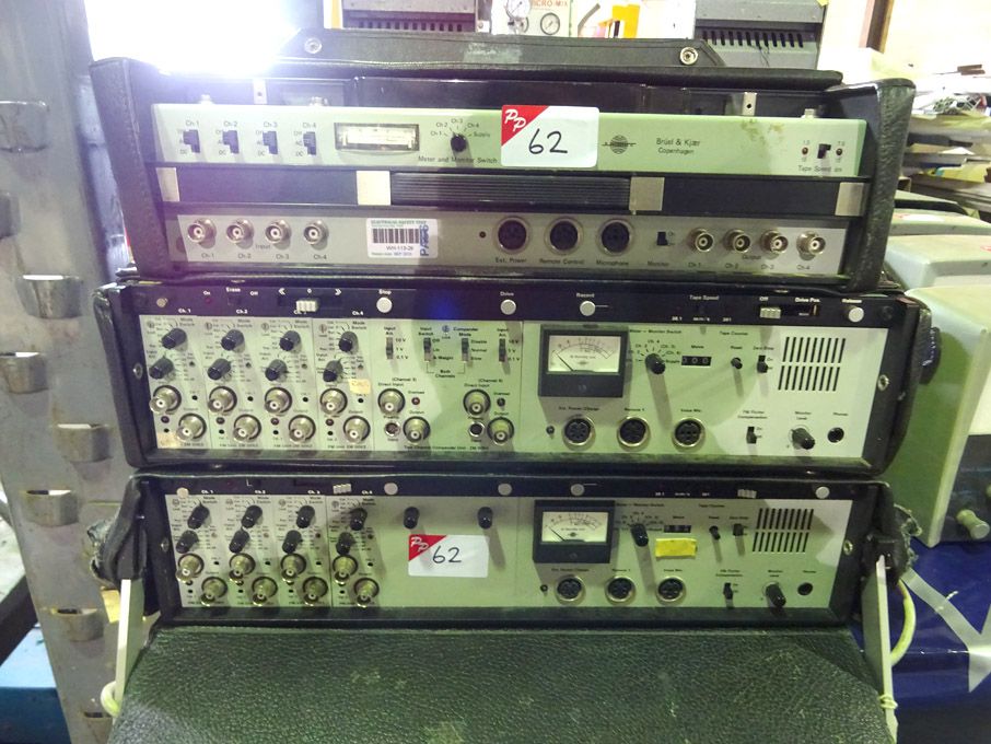 Bruel & Kjaer equipment inc: 7006 tape recorder, 4...