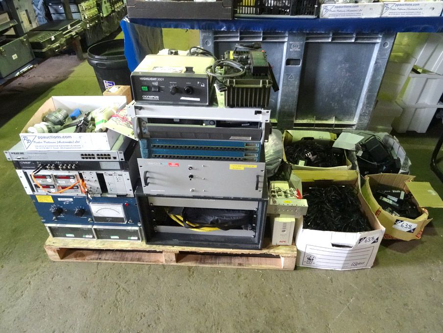 Large Qty various electrical test equipment inc: S...