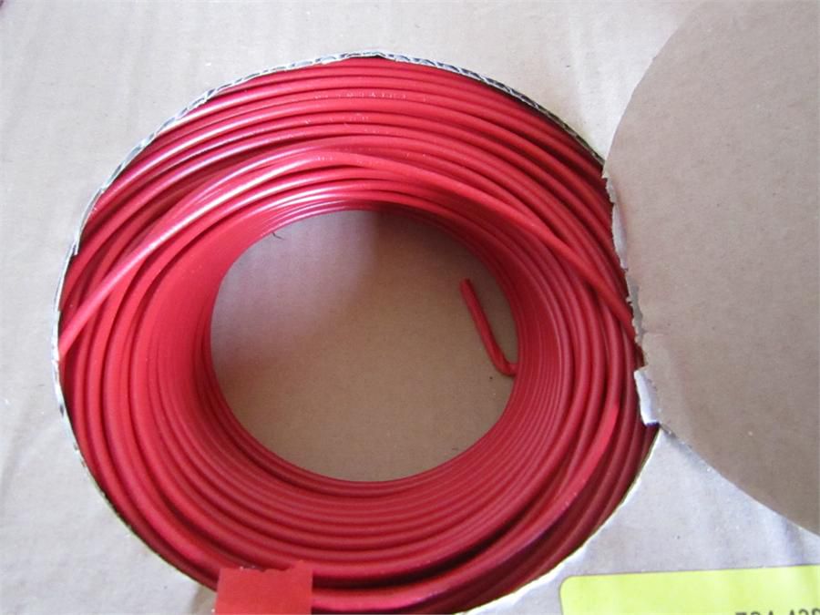 100m Lapp H07 V-K red single core control cable, 1...