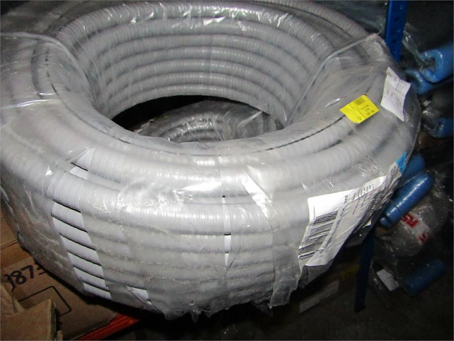 50m Legrand galvanised steel flexible conduit, 34m...