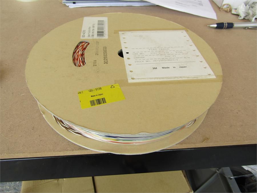 6 reels 3M 26 way twisted ribbon cable, 33mm wide,...