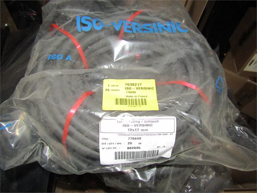 25m reel Iso-Versinic black flexible tube, severe...