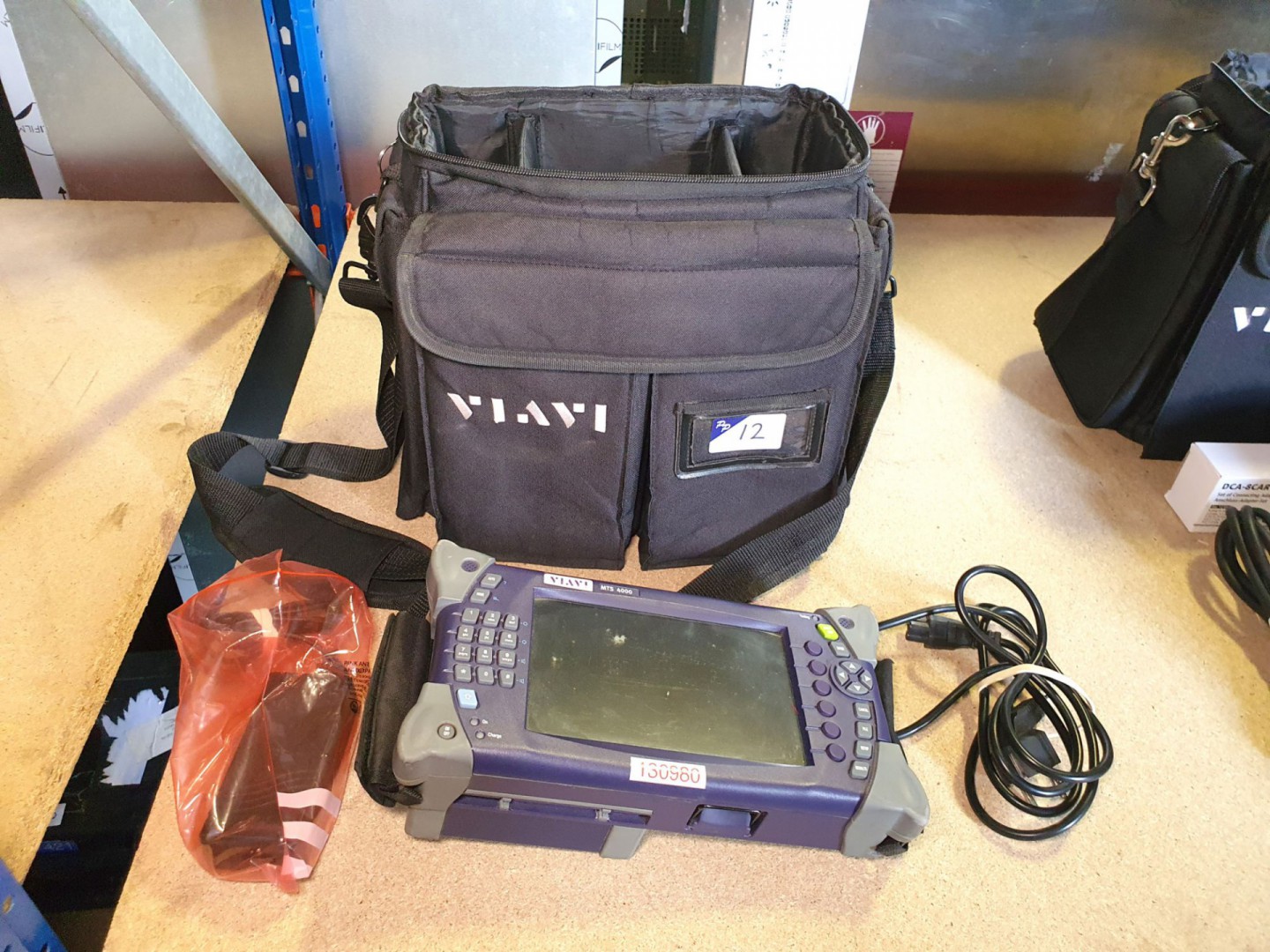 Viavi MTS 4000 handheld test set in carry case