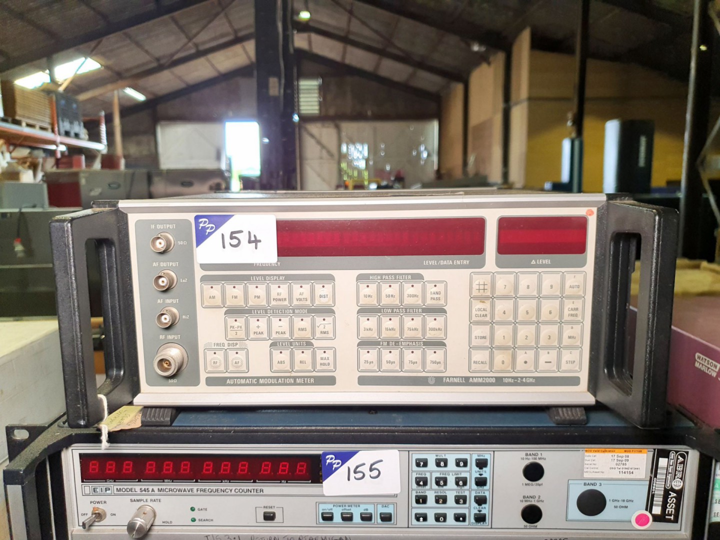 Farnell AMM 2000 automatic modulation meter, 10Hz...