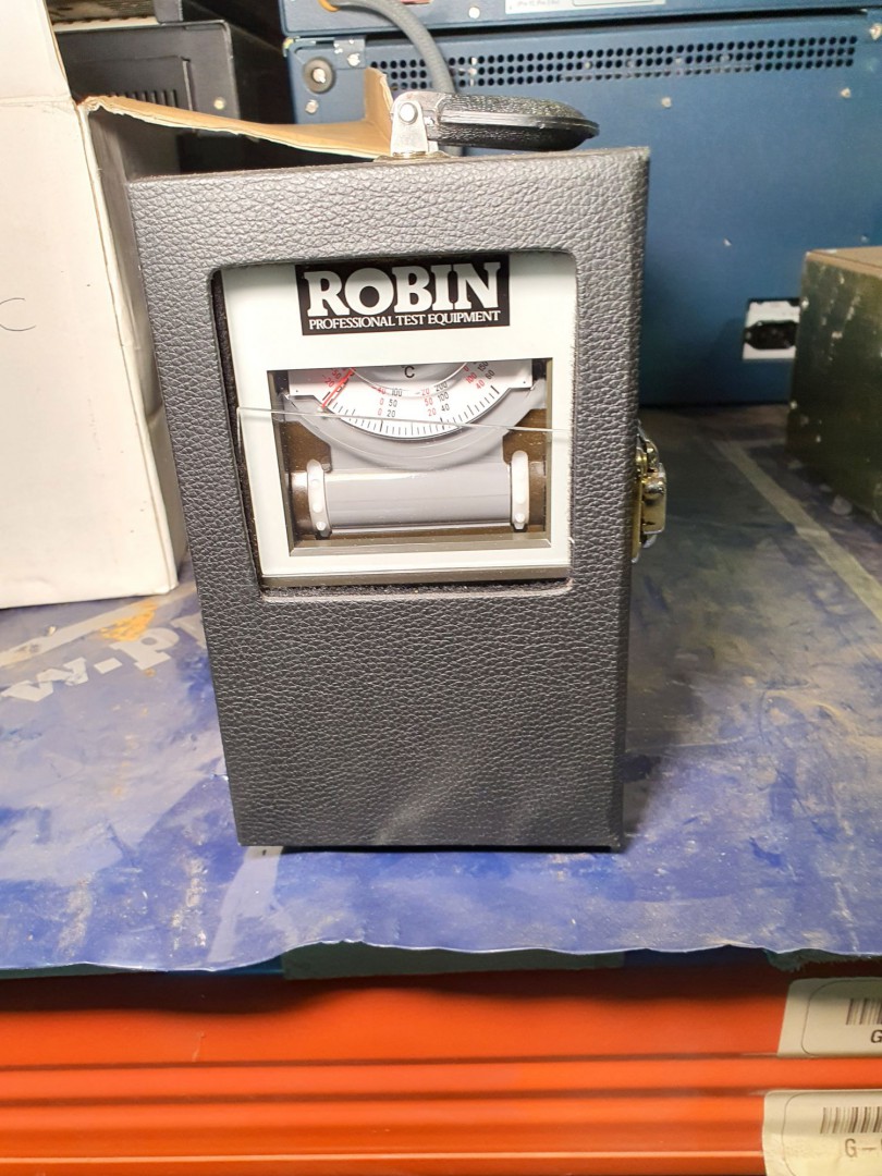 Robin 5307 temperature chart recorder with probe (...