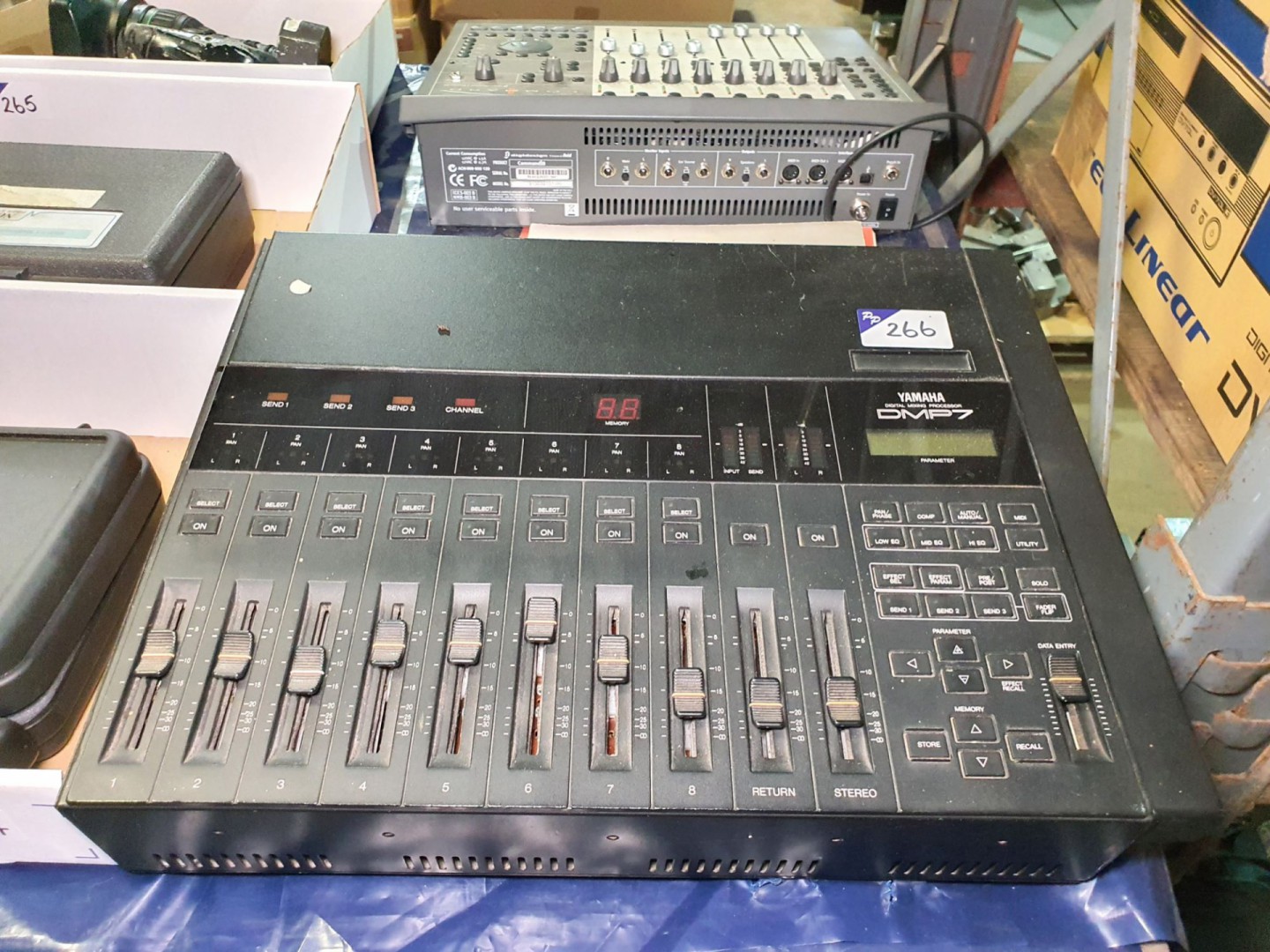 Yamaha DMP7 digital mixing processor with motorise...