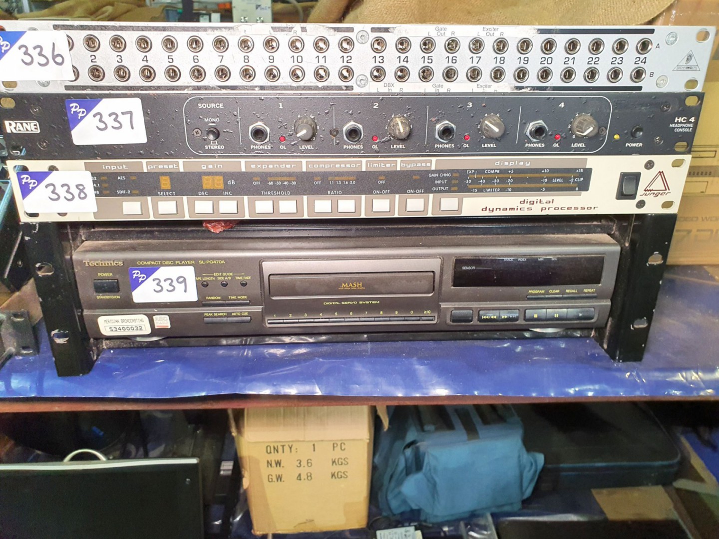 Technics SL-PG470A ASC Version Broadcast CD player...