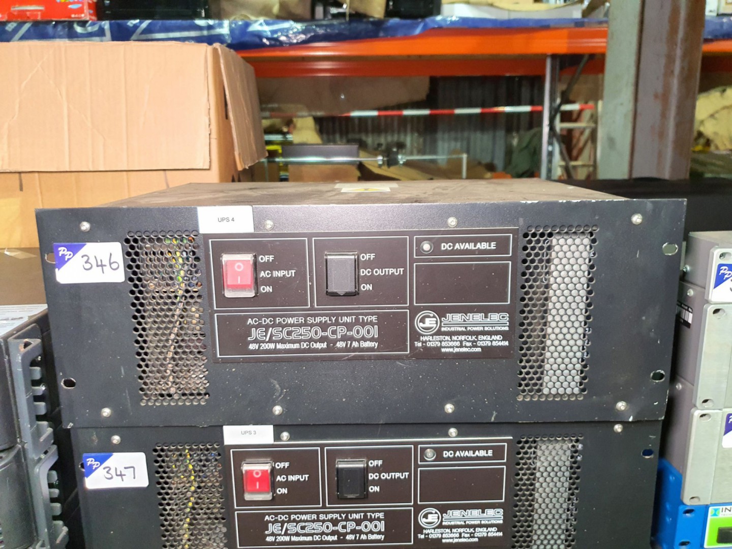 Jenelec JE/SC250-CP-001 power supply unit