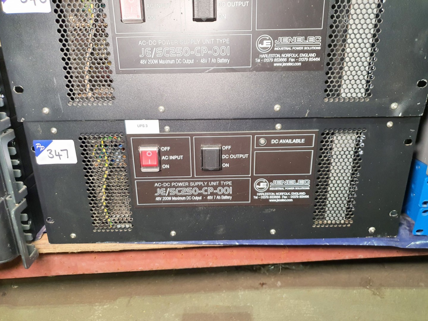 Jenelec JE/SC250-CP-001 power supply unit