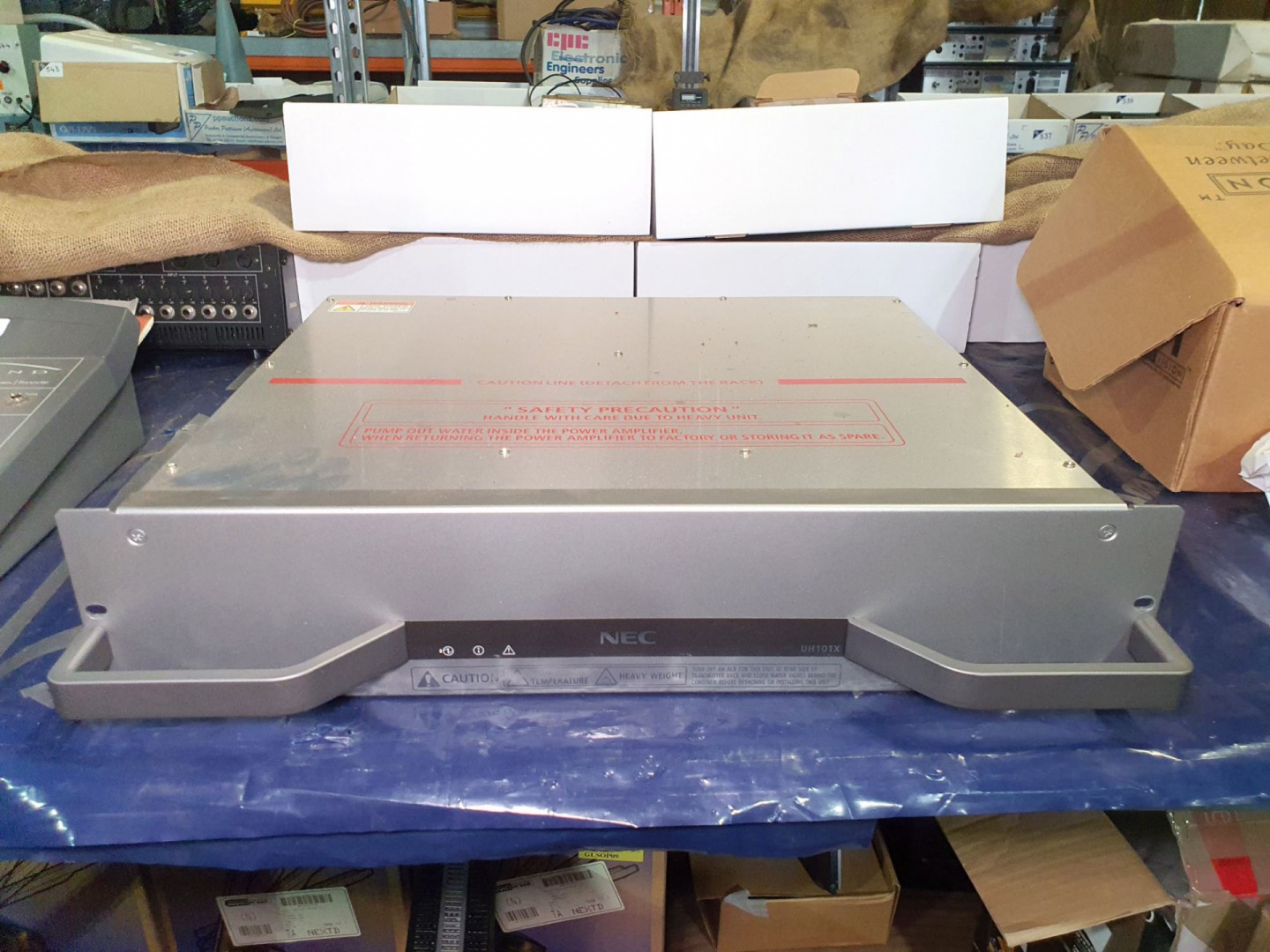 NEC UH101X power amplifier (boxed & unused) (2017)