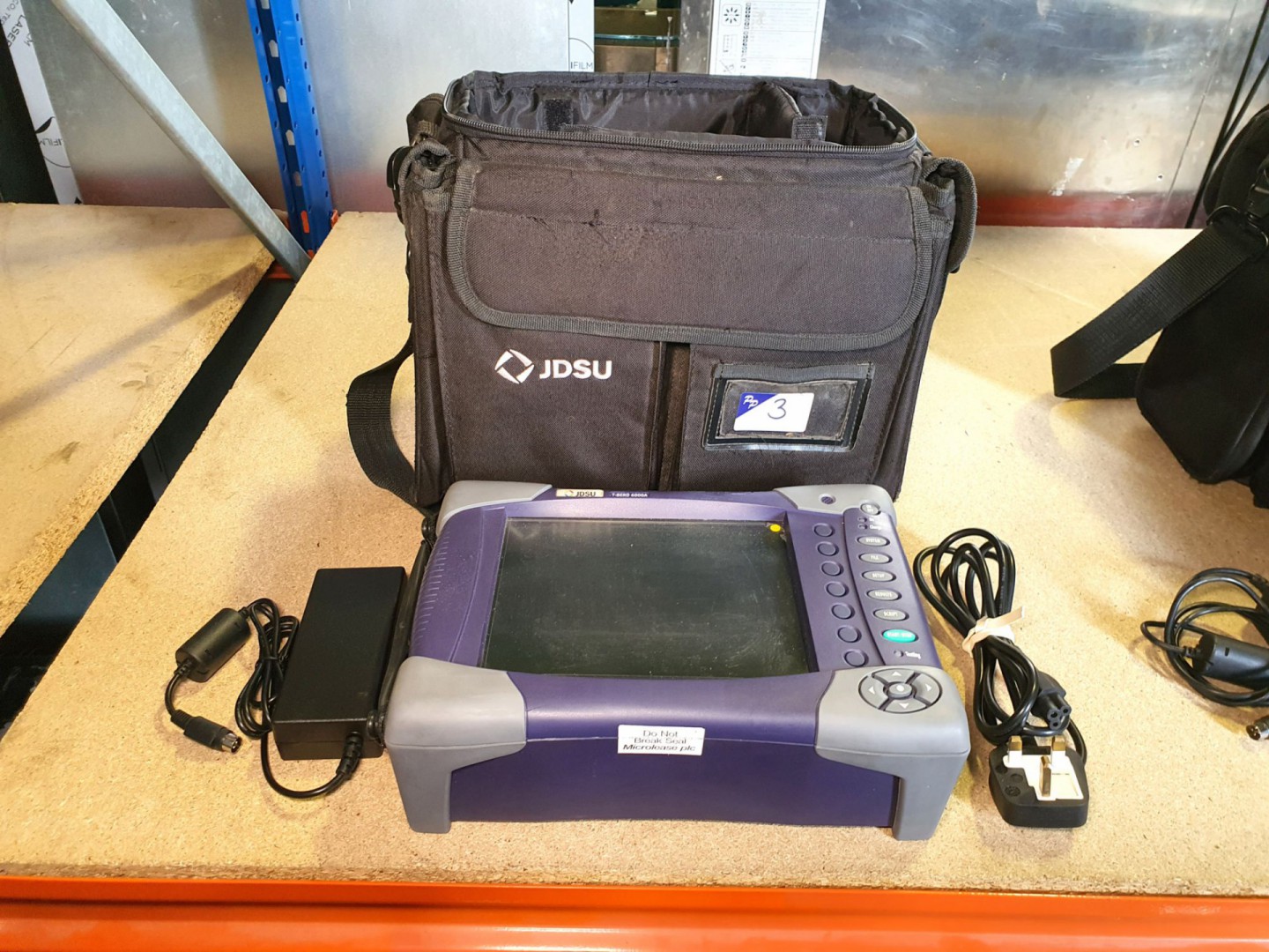 JDSU T-Berd 6000A handheld test set with MSAM C100...