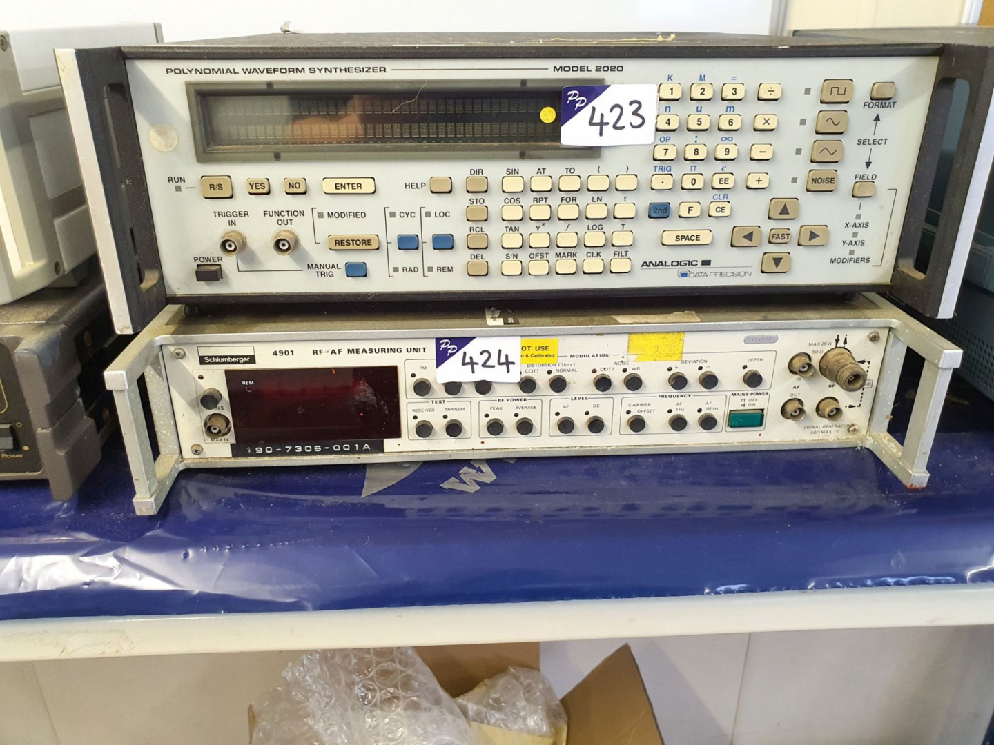 Schlumberger 4901 RF-AF measuring unit
