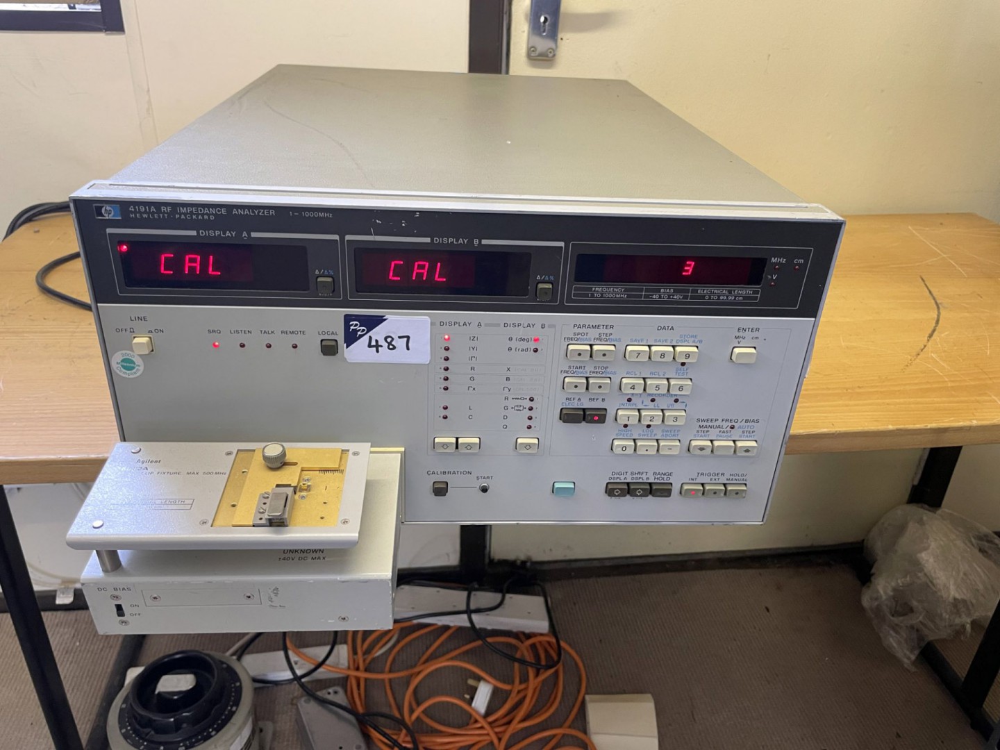HP 4191A impedance analyser, 1-1000MHz