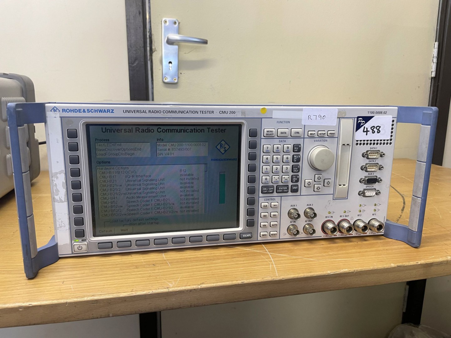 Rohde & Schwarz CMU200 radio communication tester,...