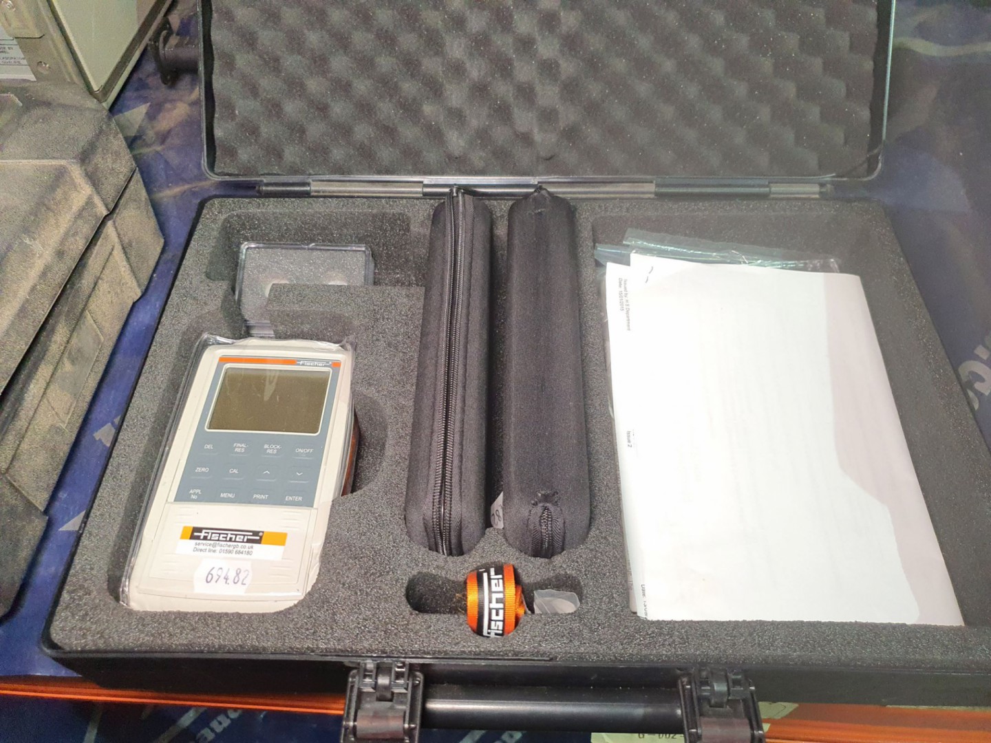 Fischer FMP30 isoscope with equipment in case