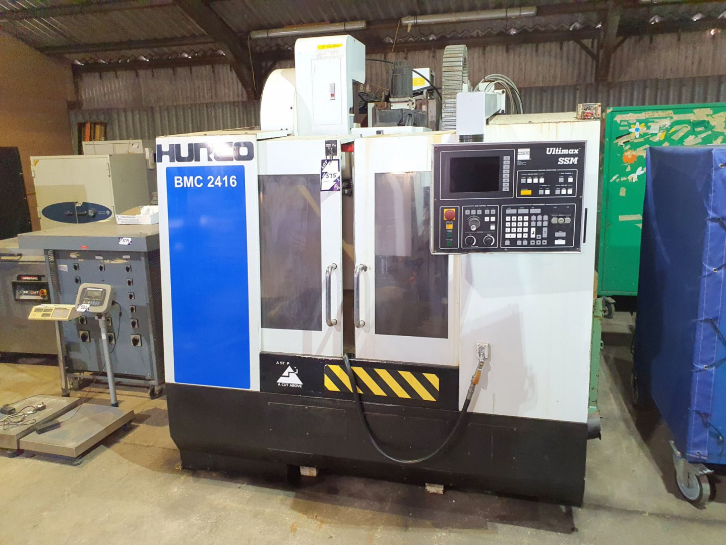 Hurco BMC2416 CNC VMC, 750x400mm table, 8000rpm, 2...