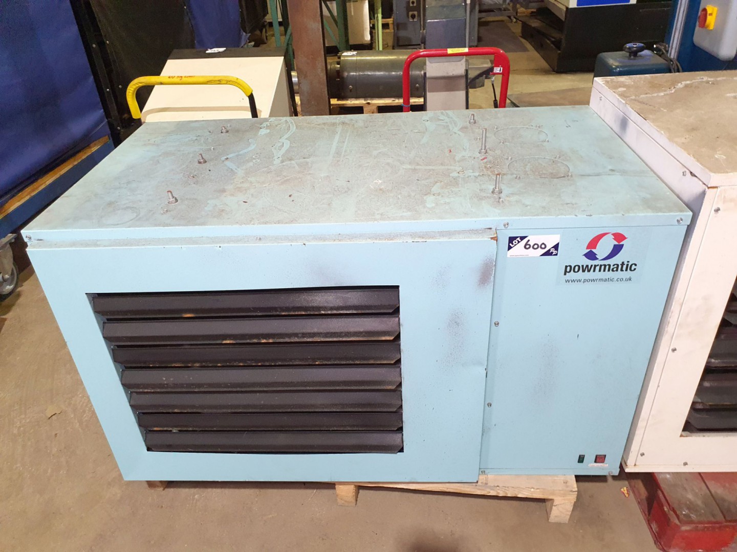 Powermatic NVX60/F1 gas factory heater (2013)