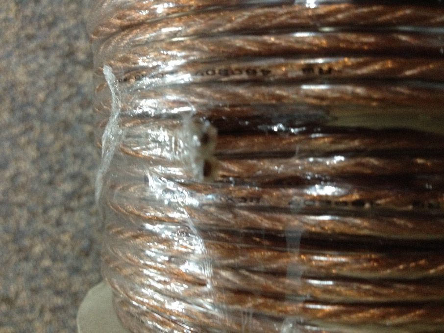 10 reels (25m per reel) 1.5sq.mm twin OFC loudspea...