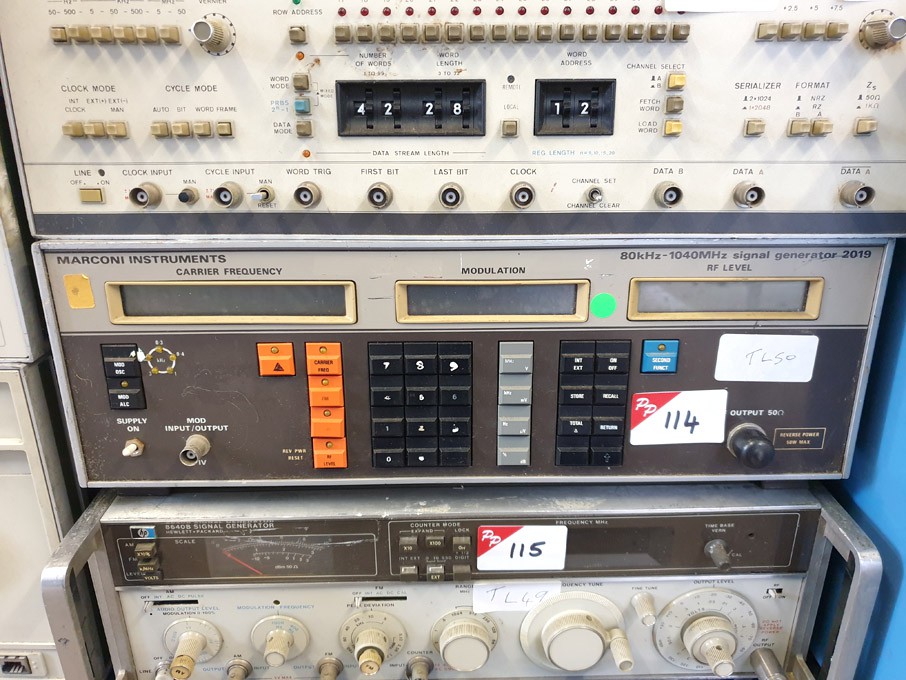 Marconi 2019 synth signal generator, 80kHz - 1000M...