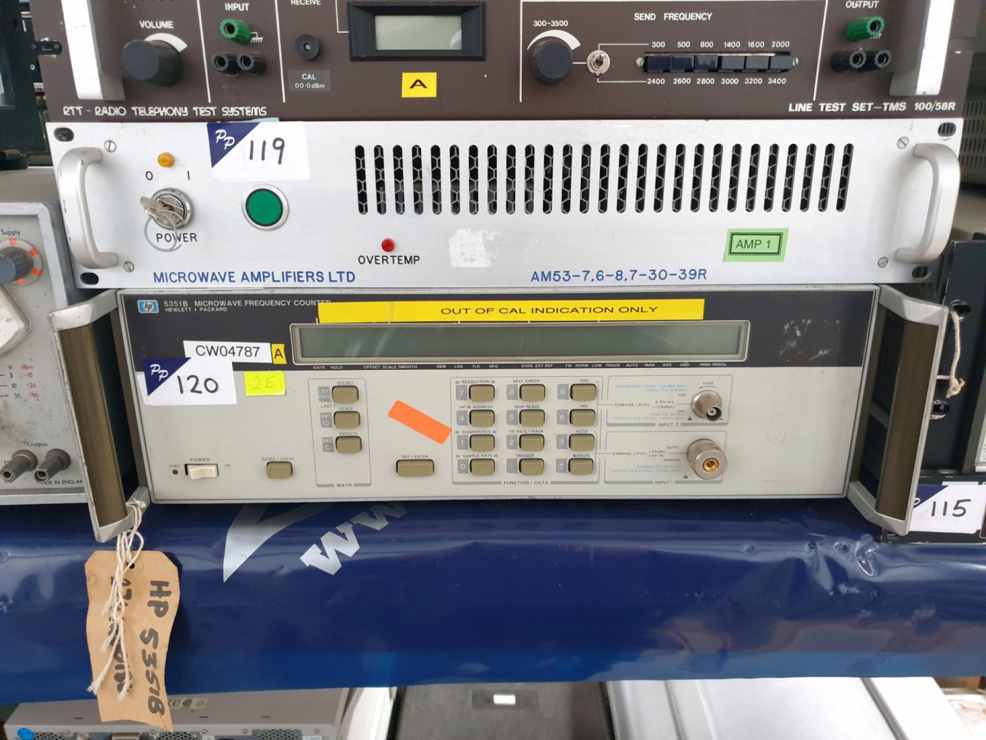 HP 5351B frequency microwave counter, 10Hz-26.5GHz...