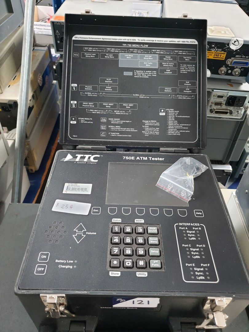 TTC 750E ATM tester (B254)