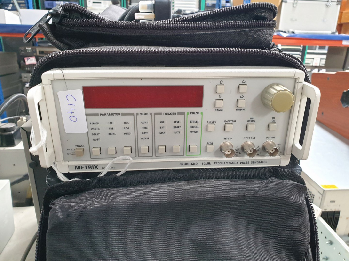 Metrix GX5000 programmable pulse generator, 50MHz...