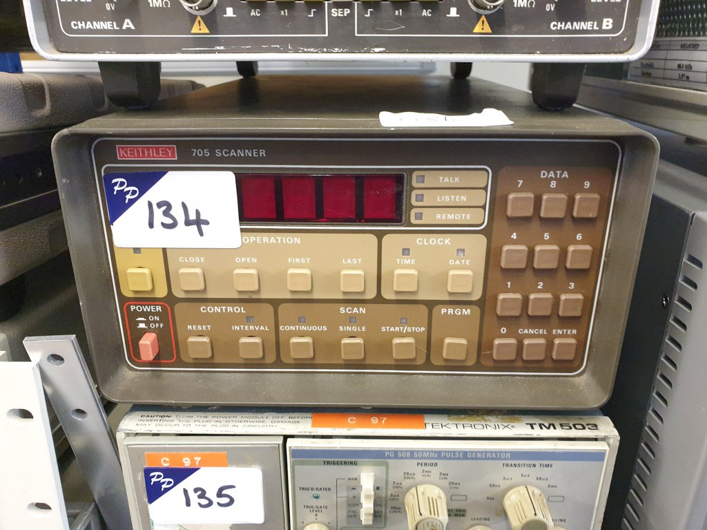 Keithley 705 scanner