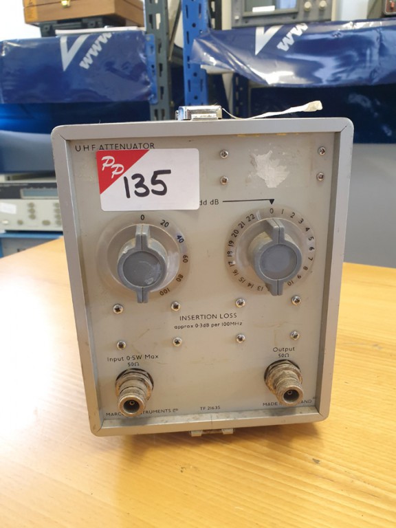 Marconi 2163 attenuator, DC-1GHZ - lot located at:...