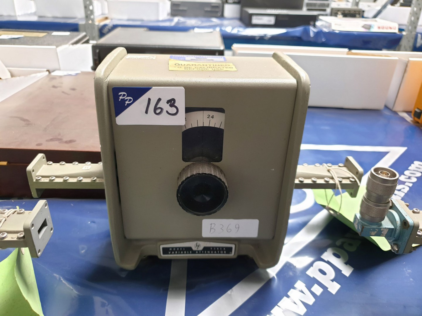 HP P382A variable attenuator (B369)