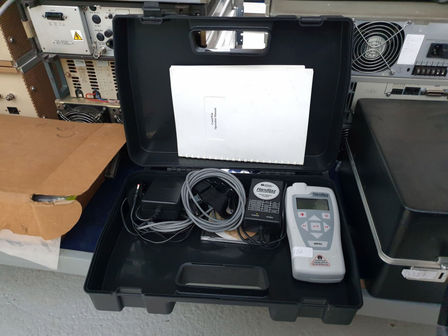 PMS Handilaz laser particle counter in carry case...