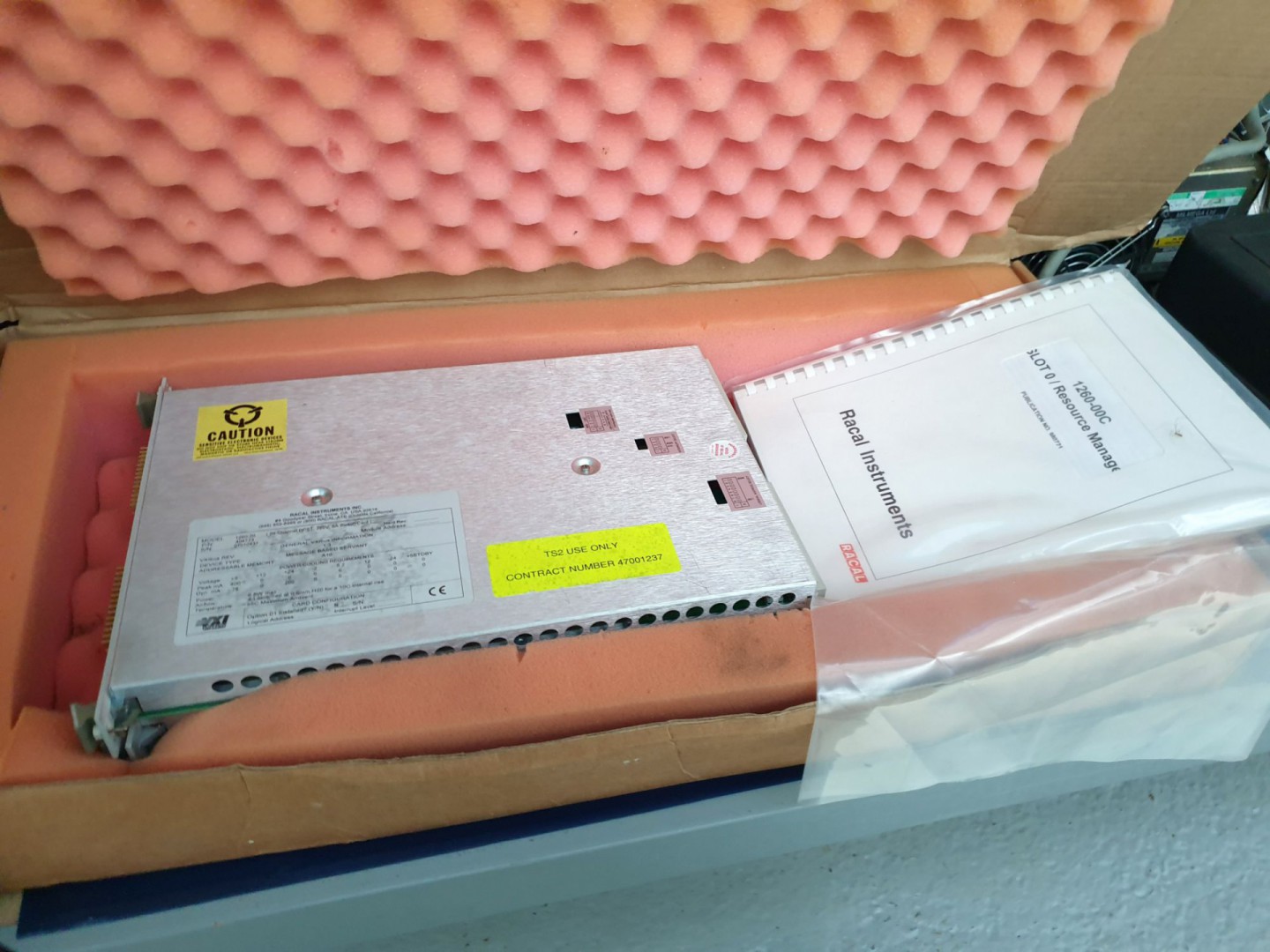 Racal Dana 260-20 VXI card, 20 channel, DPST with...