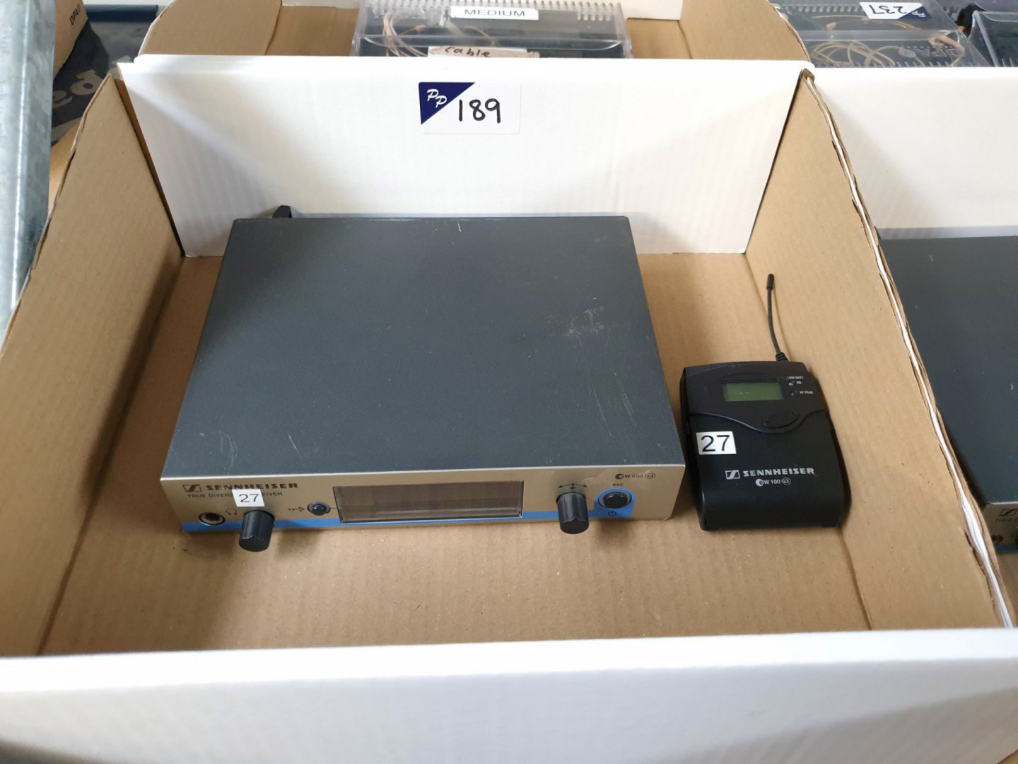 Sennheiser EW500G3 True diversity receiver, Sennhe...