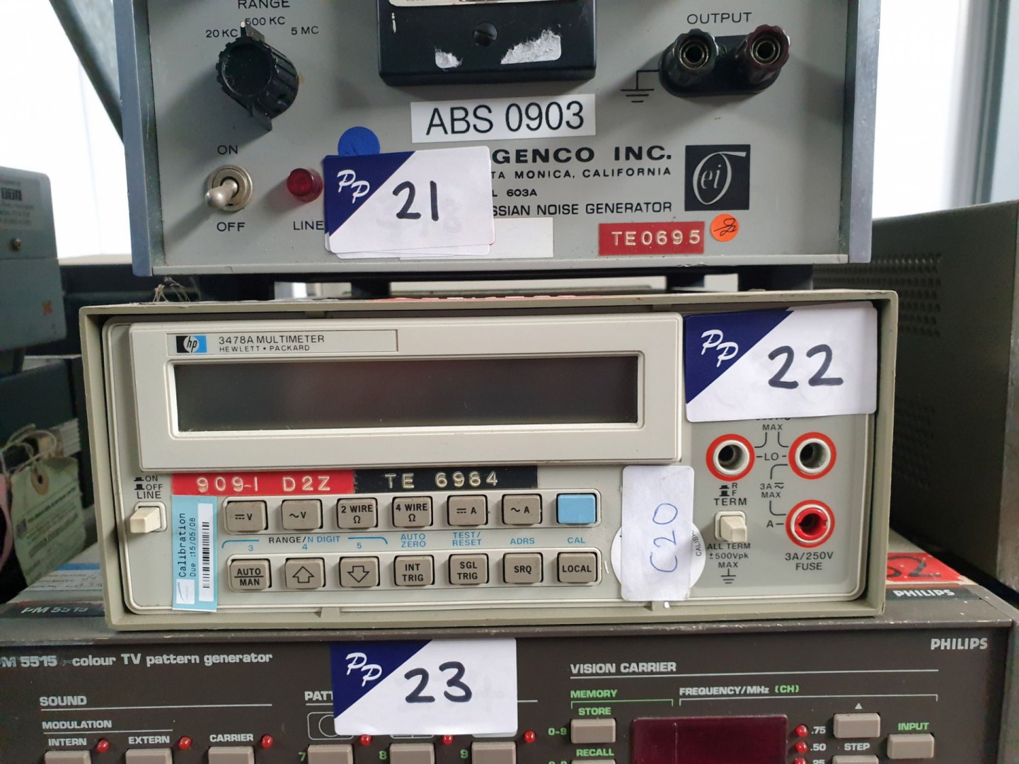 HP 3478A digital multimeter (C20)