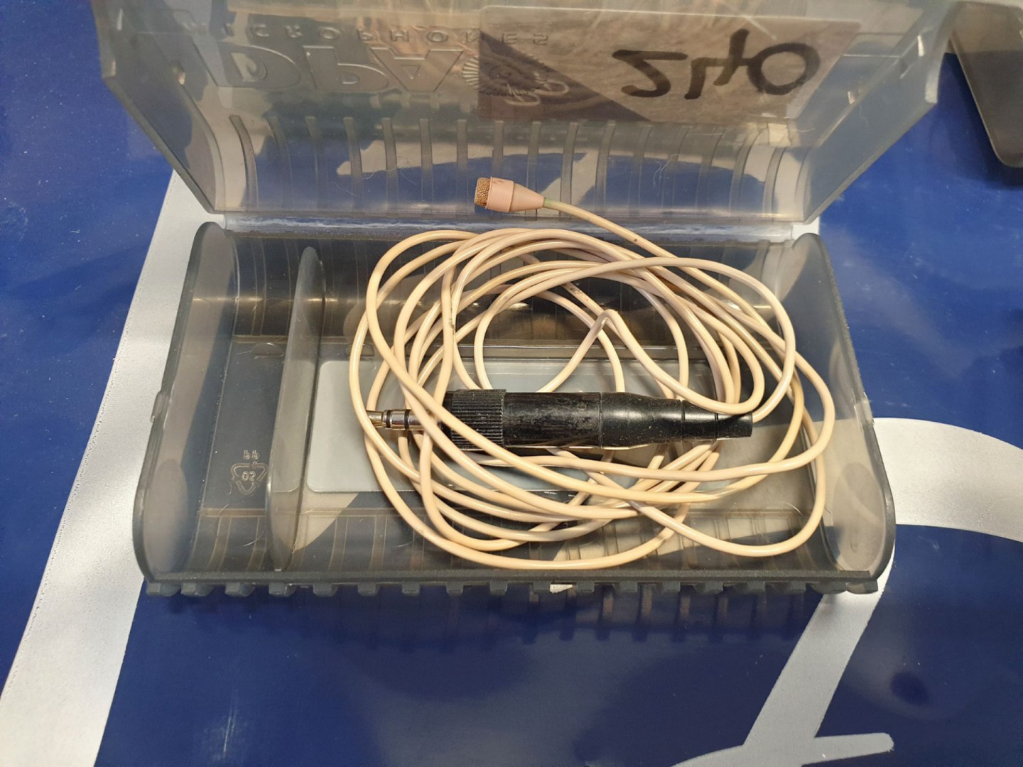 DPA 4061 beige miniature omnidirectional microphon...